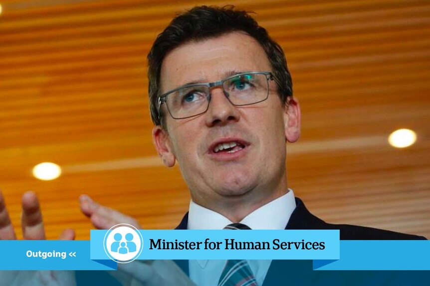 Alan Tudge is the outgoing Minister for Human Services.