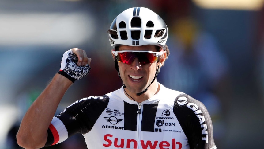 Australia's Michael Matthews takes victory in stage 14 of the Tour de France