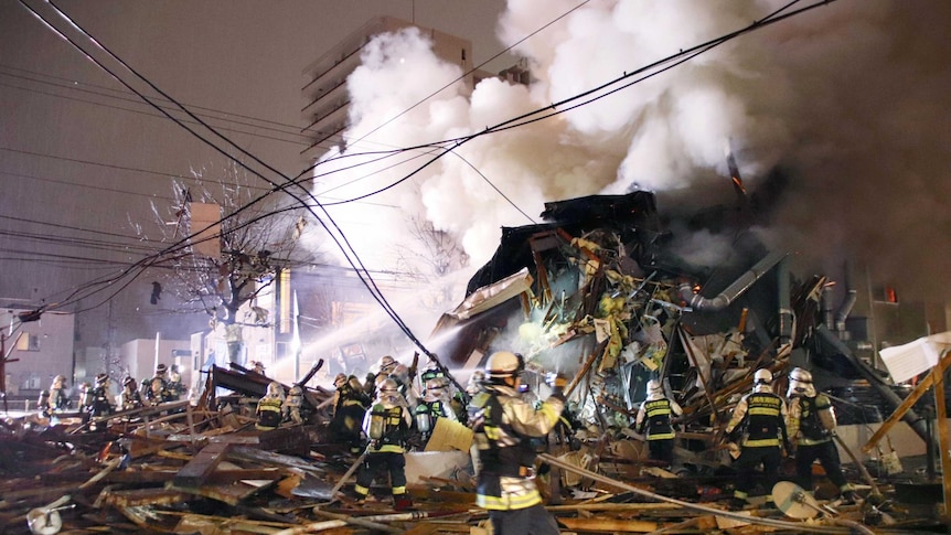 Explosion injures dozens in Japan