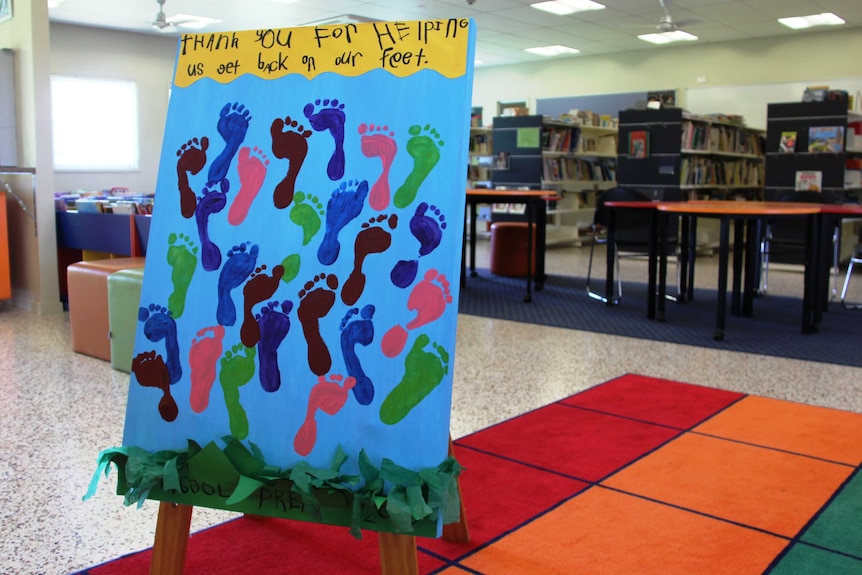 Thangool State School students express their gratitude