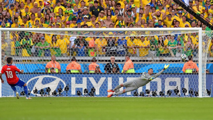 Jara misses penalty as Brazil advances