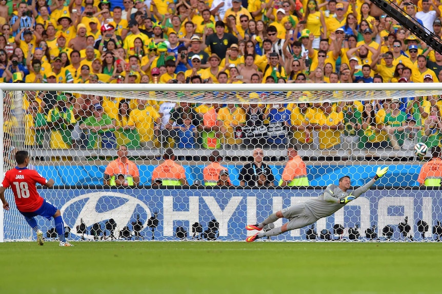 Jara misses penalty as Brazil advances