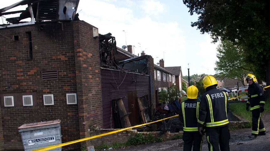 London mosque destroyed by fire