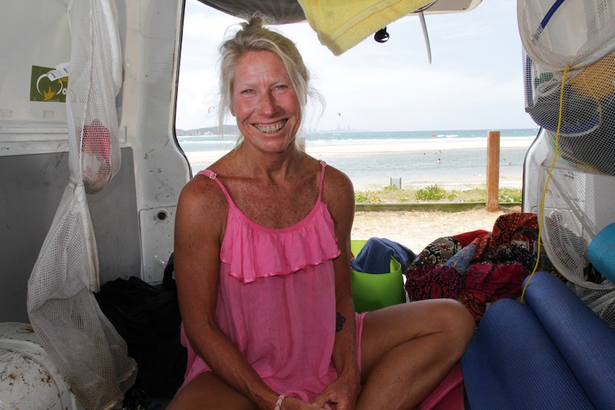 Surfing instructor Sally Mackinnon