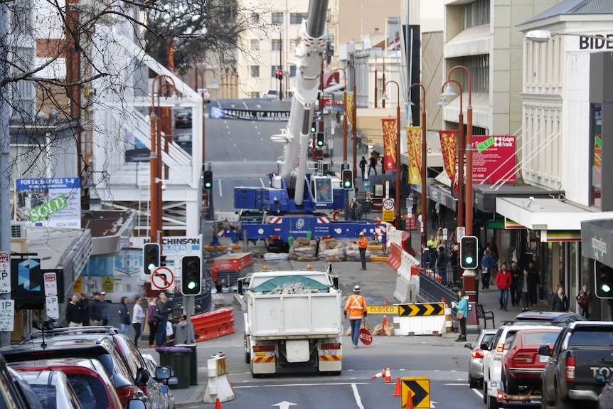 Murray Street Hobart closed