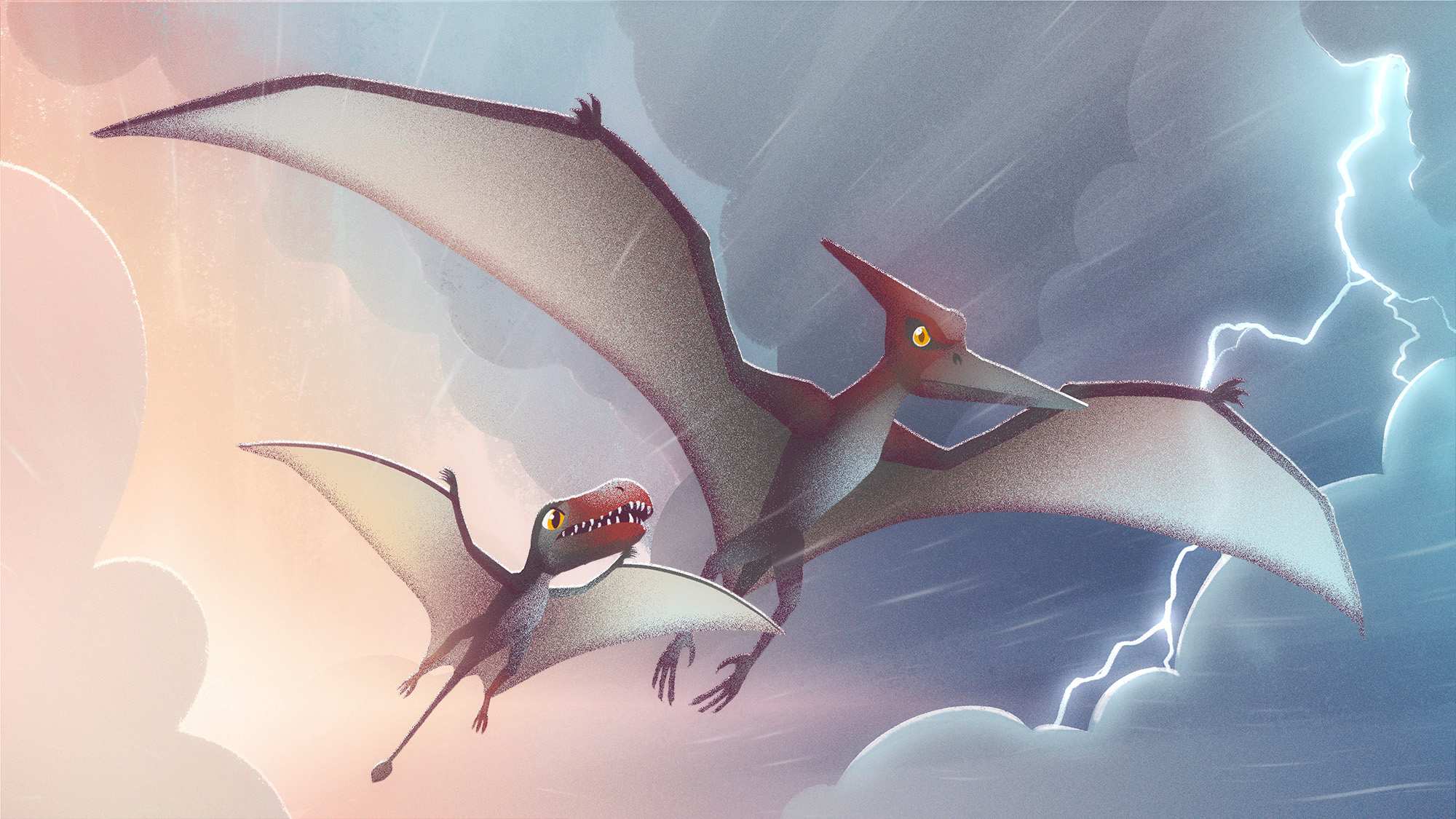 Pteranodon vs Dimorphodon