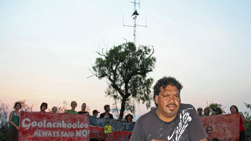 Protesters at James Price Point