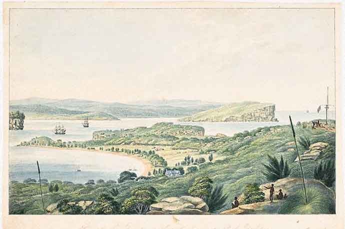 A historical photo of Port Jackson