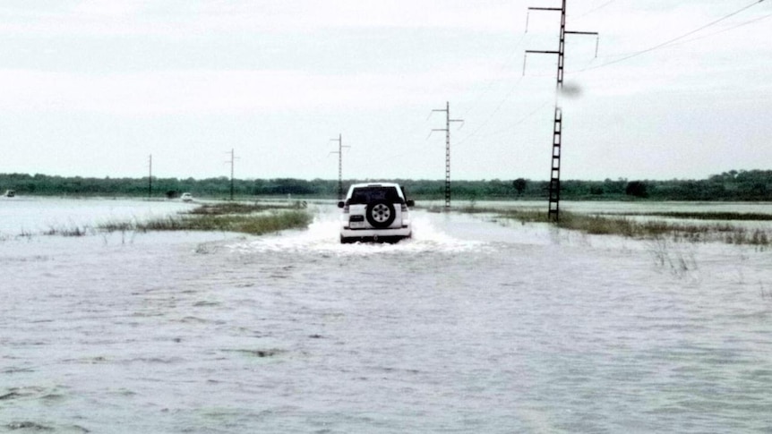 Man to face court for driving on flooded highway.