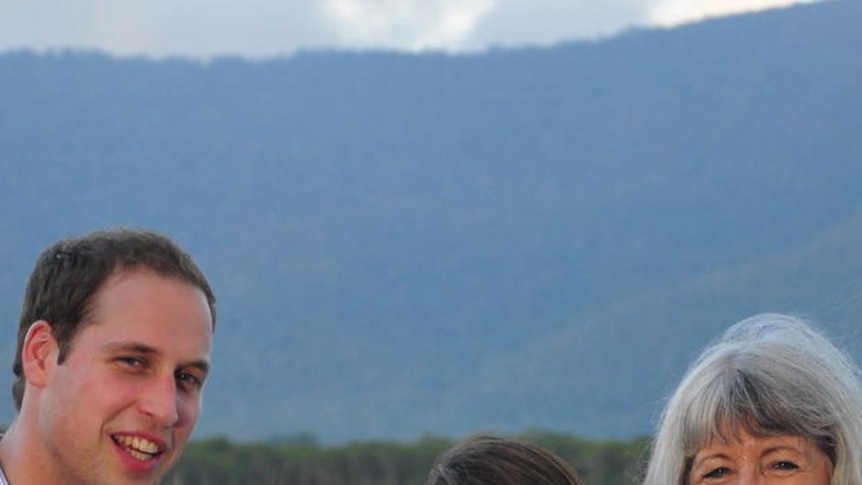 Prince William visits Cairns