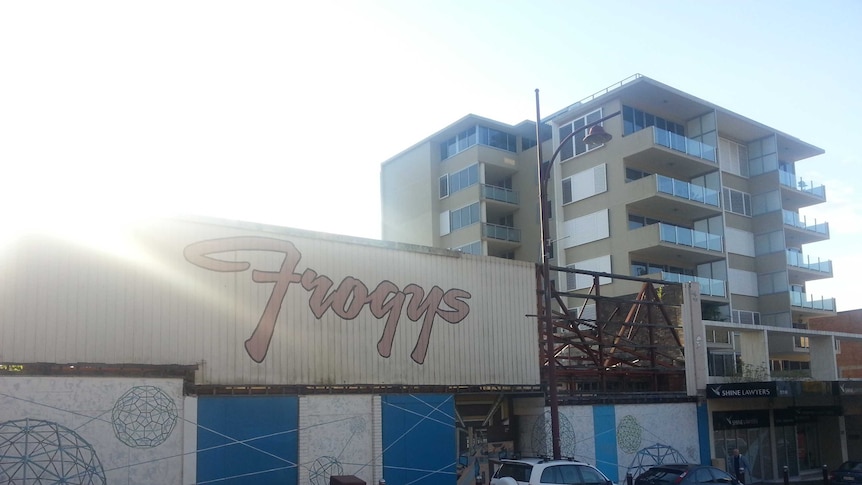 Frogys site in Gosford CBD