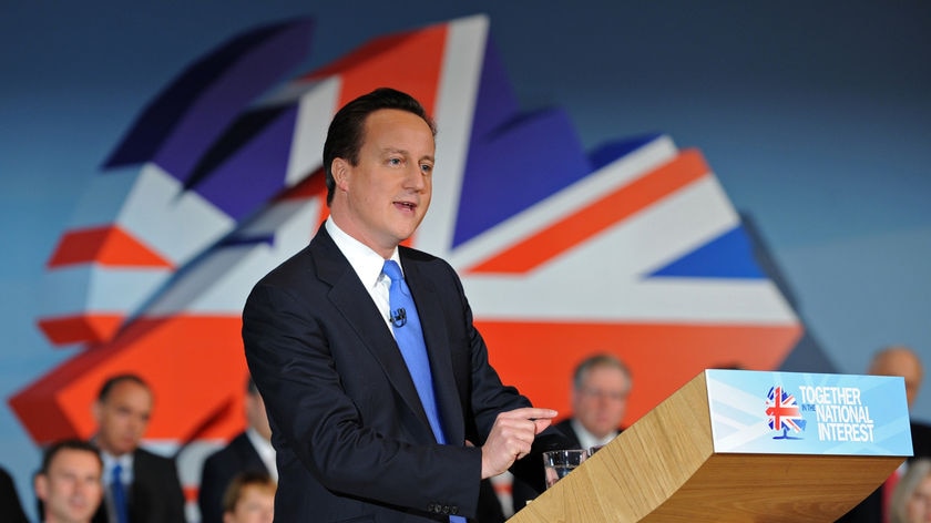 David Cameron says FIFA has to become more transparent and more accountable (file photo).