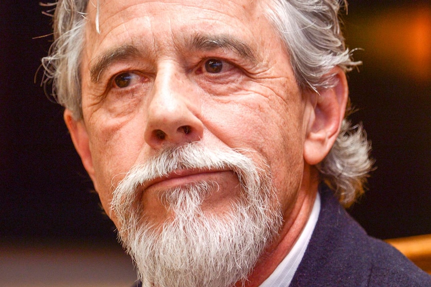 Headshot of Terry Sanderson as he sits in court