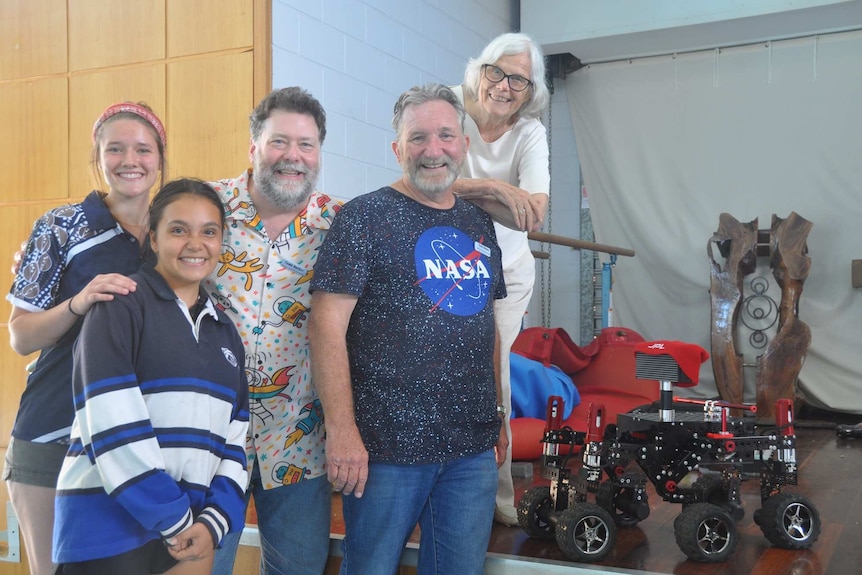 NASA visits students