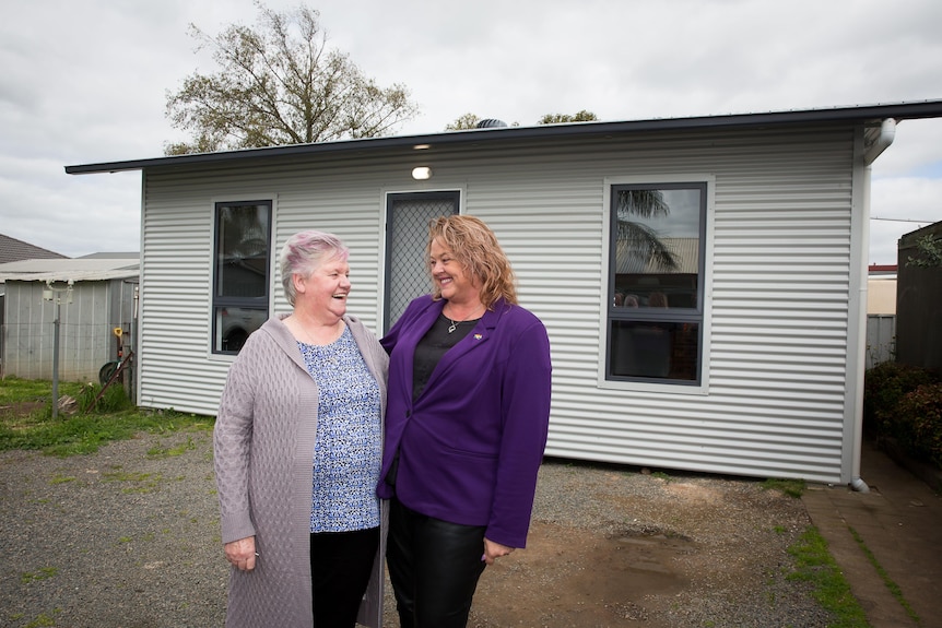 Human Services Minister Nat Cook with a great grandmother