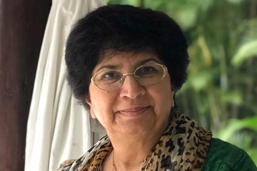 A head and shoulders photo of Professor Samina Yasmeen looking at the camera.