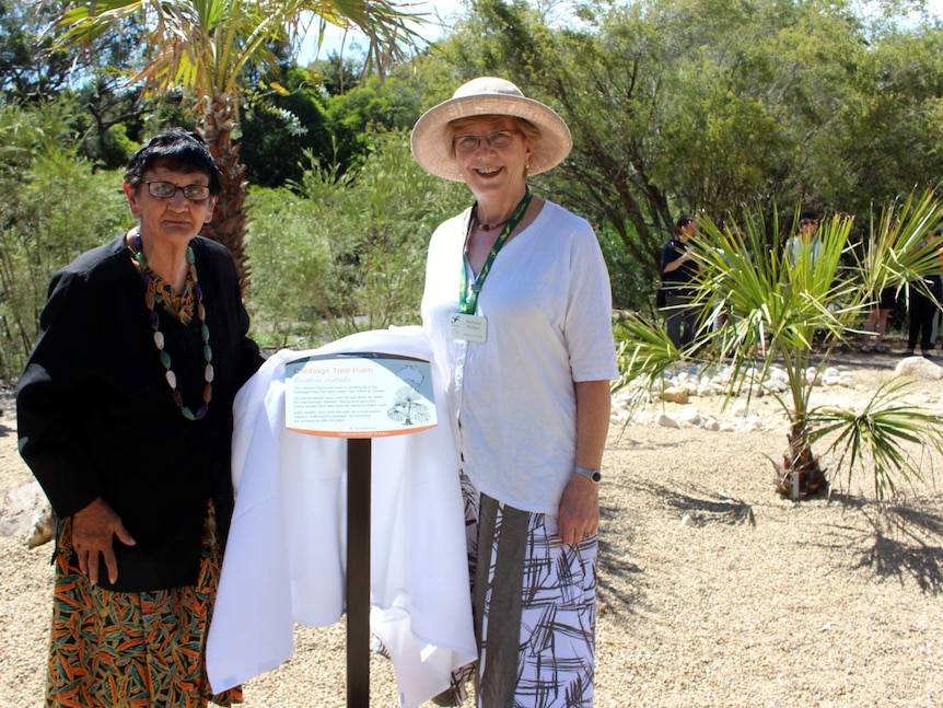 Aunty Agnes Shea and Barbara Podger.