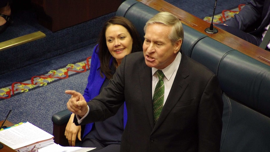 Colin Barnett and Liza Harvey