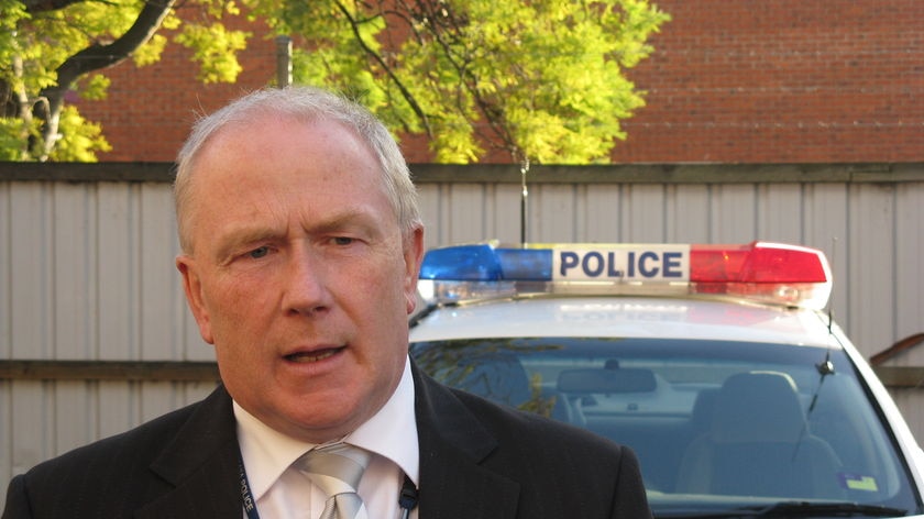 Inspector David Plumpton Tasmania Police