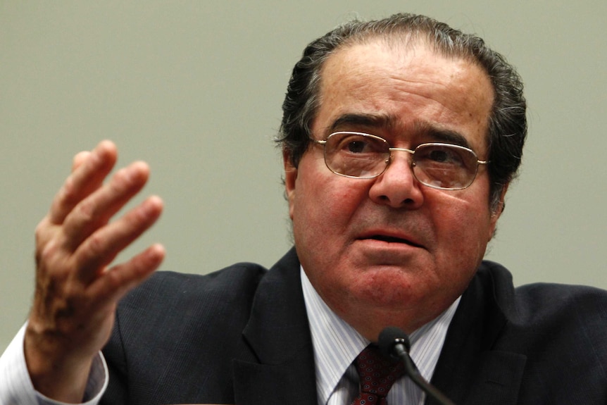Supreme Court Justice Antonin Scalia