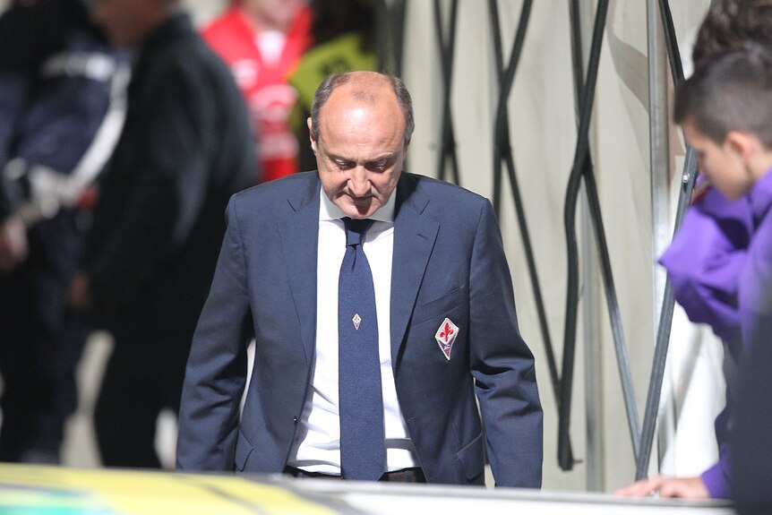 Delio Rossi was given his marching orders straight after the match.