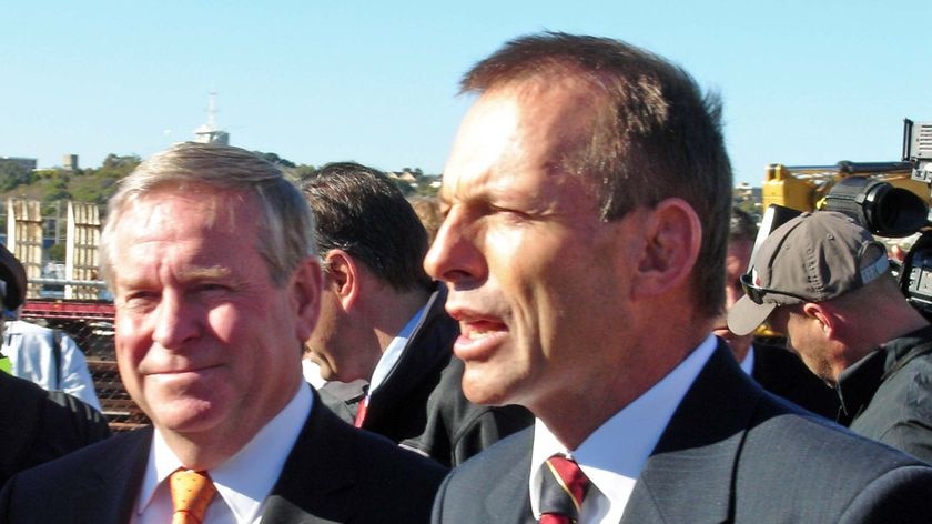 Tony Abbott and Colin Barnett
