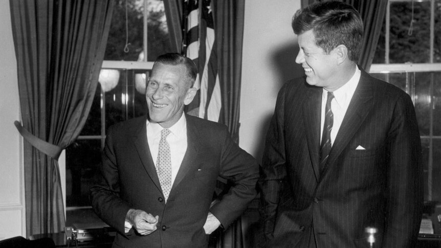 JFK with Reg Evans