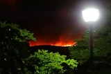 Eerie glow of Kersbrook fire