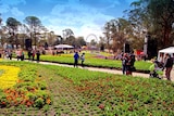 The month long Floriade bulb festival is Canberra's largest tourist event of the year.