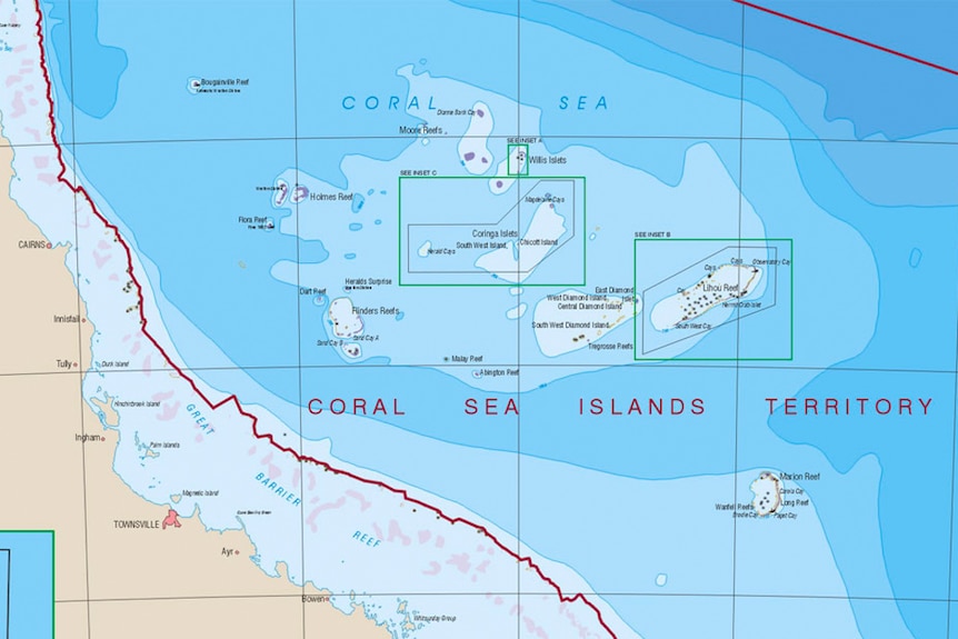 The Coral Sea's protected marine zones have been wound back.