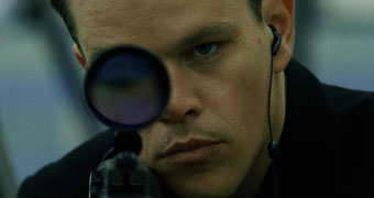 Matt Damon as rogue CIA hitman Jason Bourne in The Bourne Identity (Supplied: Universal Pictures)