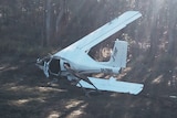 Plane crash lands on sporting field at Runcorn, south of Brisbane.