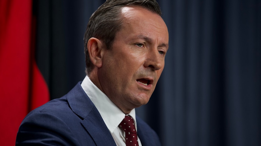 Headshot of WA Premier Mark McGowan