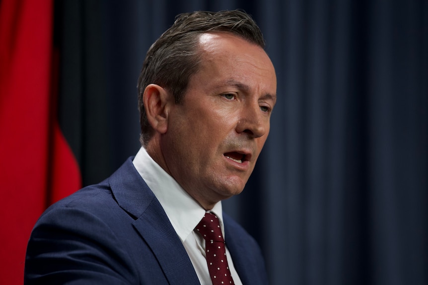 Headshot of WA Premier Mark McGowan