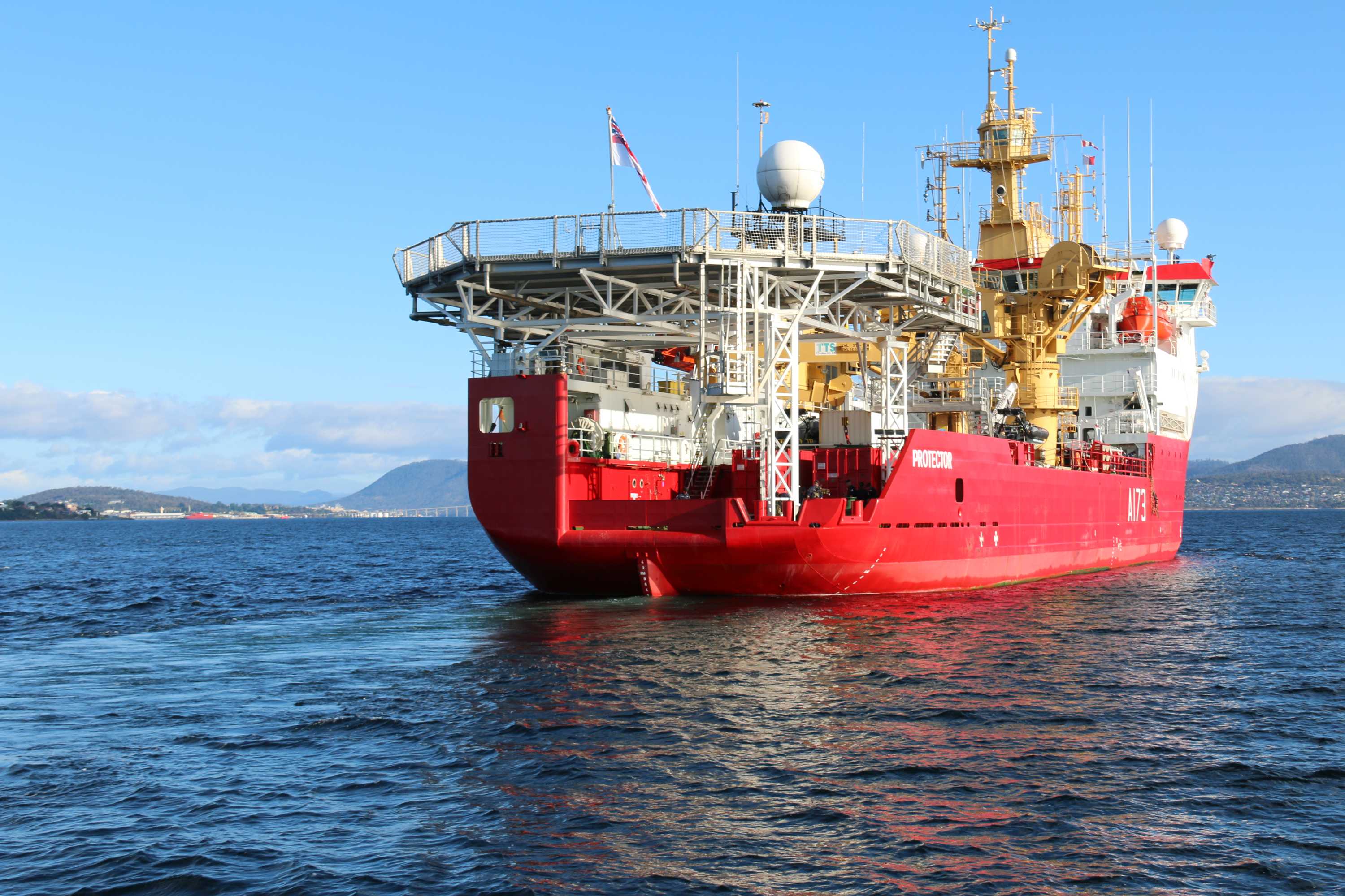 British Navy icebreaker tasked with keeping Patagonian toothfish