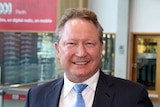 Andrew 'Twiggy'  Forrest in the Perth ABC studio