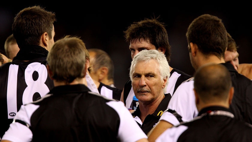 Mentor of mentors: Mick Malthouse has led his Magpies to Saturday's grand final.