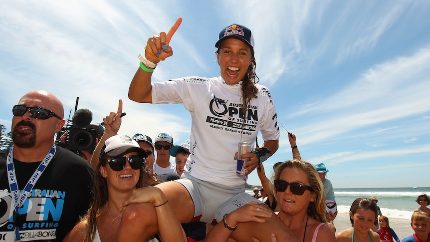 Fitzgibbons wins Aussie Open of Surfing