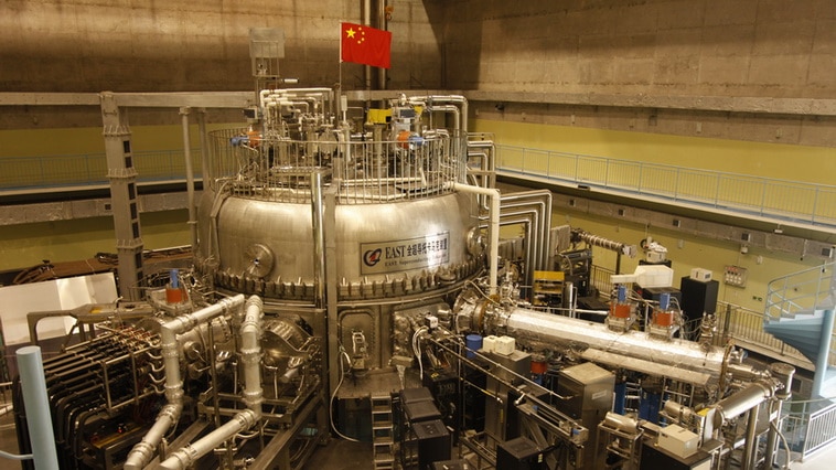 China's Experimental Advanced Superconducting Tokamak (EAST), dubbed the "artificial sun".