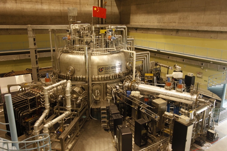 China's Experimental Advanced Superconducting Tokamak (EAST), dubbed the "artificial sun".