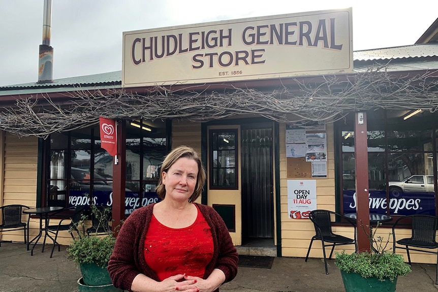 Chudleigh General Store owner Mandy Wyer