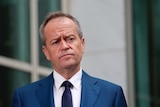 Bill Shorten speaks to the media at parliament house