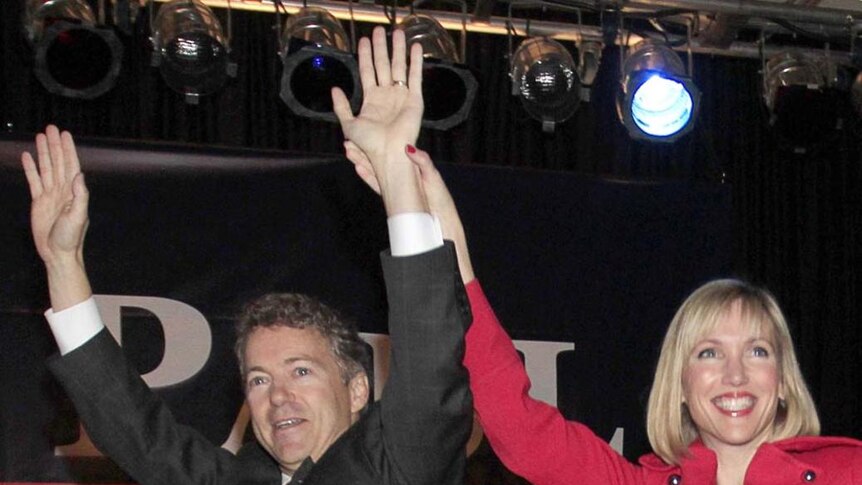 Rand Paul with his wife Kelley