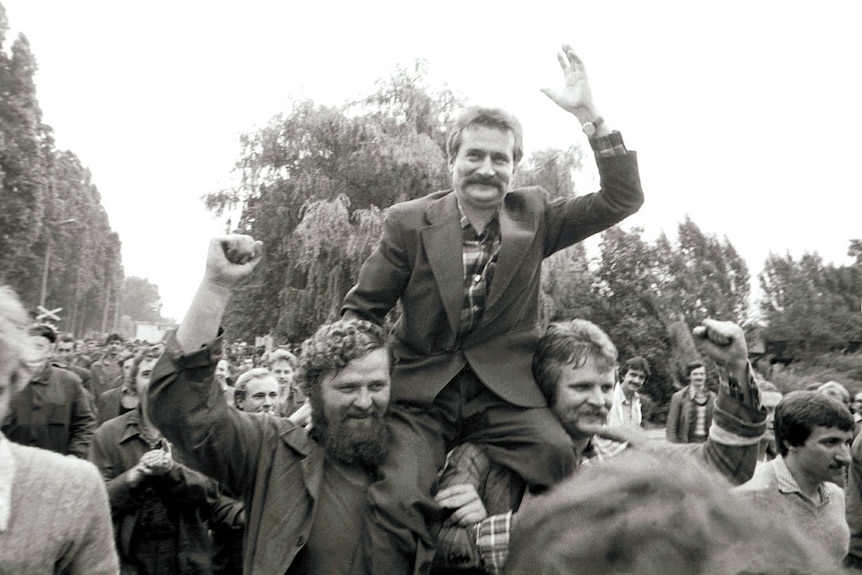 Lech Walesa in 1980.