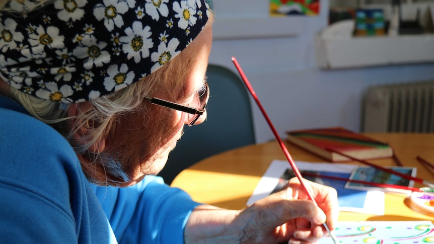Art helps dementia patients feel free again