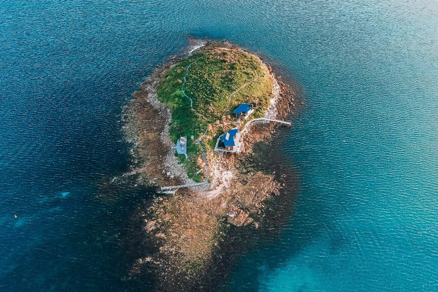 Picnic Island aerial