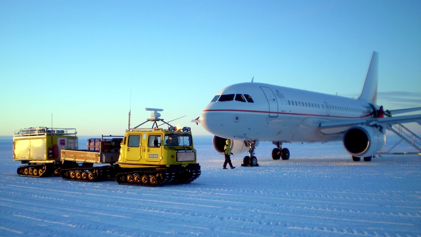 Australian airstrip in Antarctica