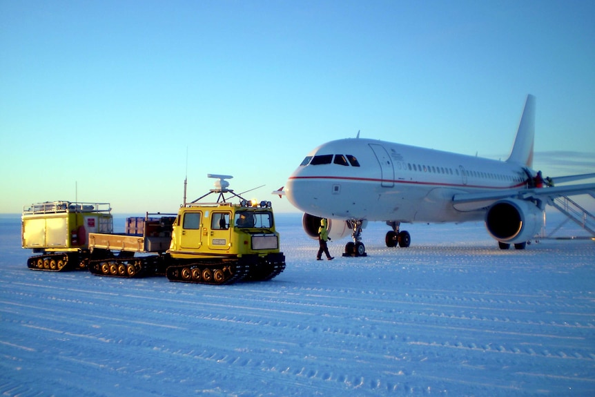 Australian airstrip in Antarctica