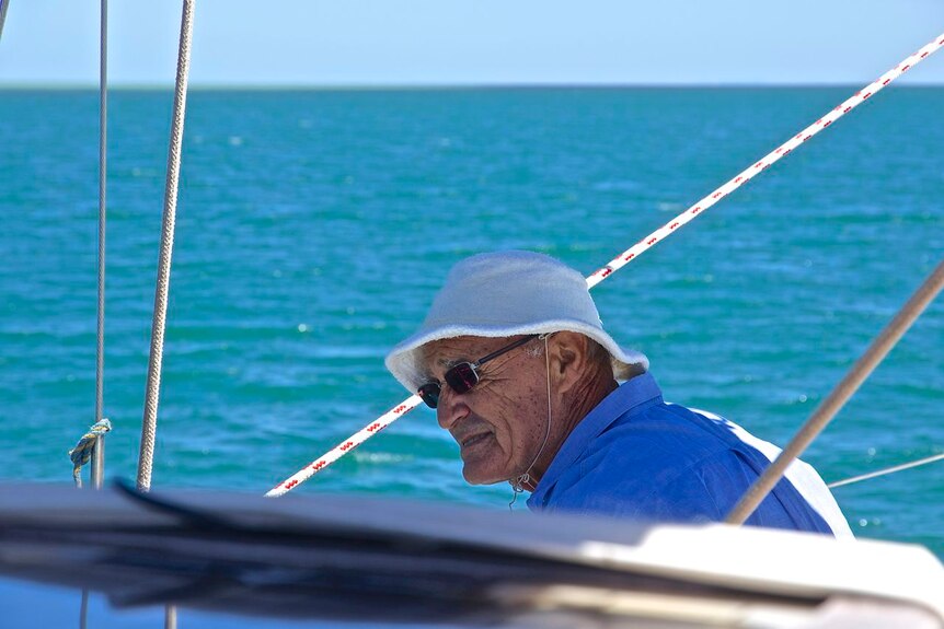 Lou Palumbo sailing