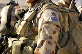 Australian soldiers patrol in Afghanistan
